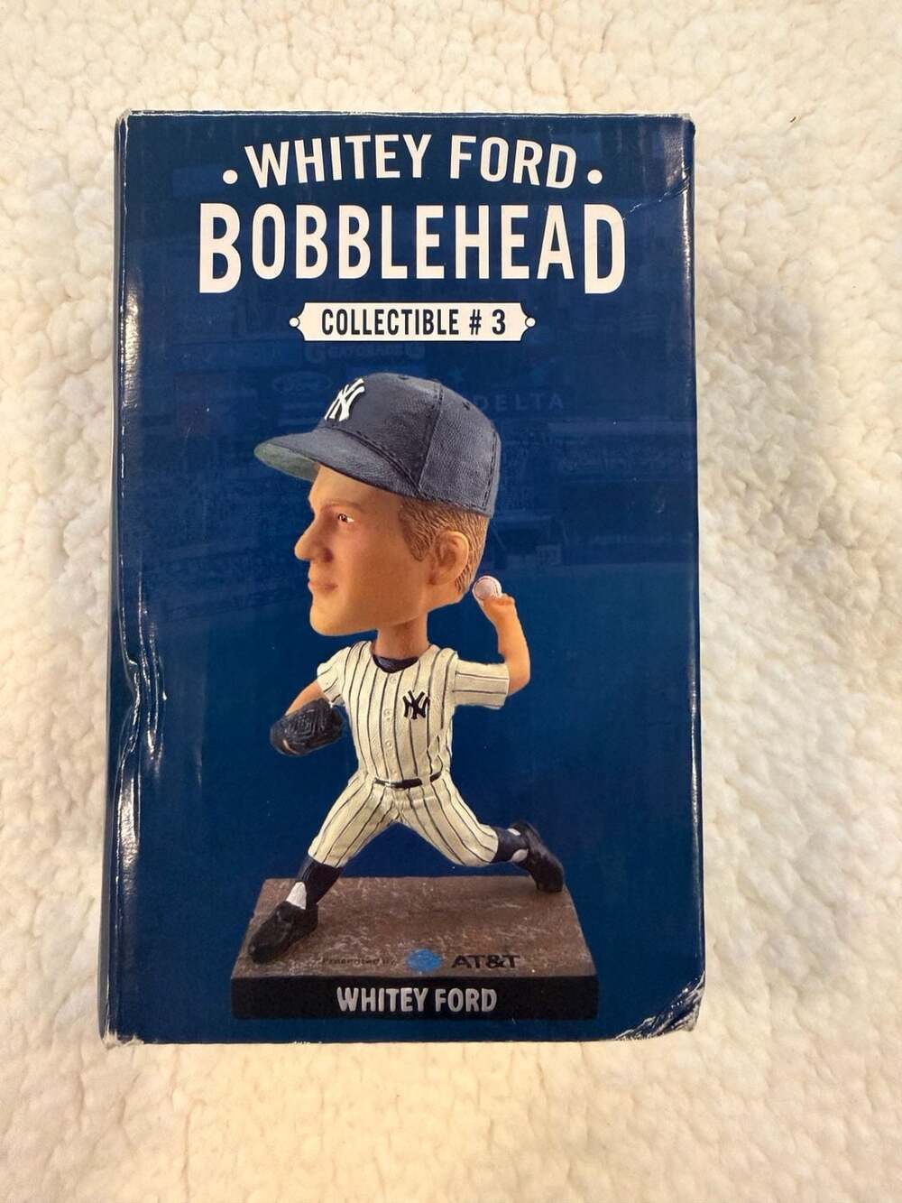 Whitey Ford New York Yankees Bobblehead Rare New in Box